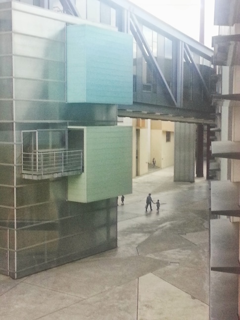 View from the upper floor of the Musée de la Musique