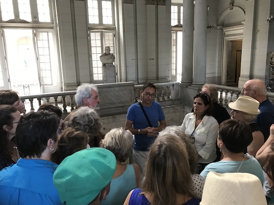 In the Museum of the Revolution