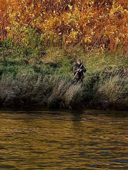 Fishing the Elbe