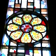 Rose window of the church