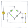 Illustration of Diode bridge