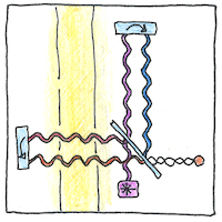 Illustration of LIGO