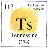 Illustration of Tennessine