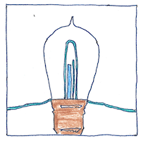 Illustration of Thermionic emission