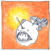 Illustration of Aggressive mimicry