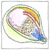 Illustration of Malarial parasite