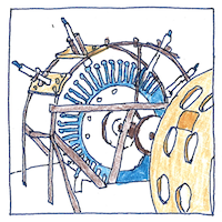 Illustration of AM broadcasting