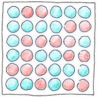 Illustration of Fermionic condensate