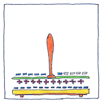 Illustration of Triboelectric series