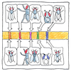 Illustration of Genetic linkage