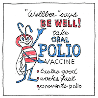 Illustration of Polio vaccine