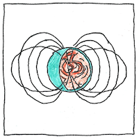 Illustration of Magnetar