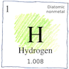Hydrogen H 001
