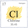 Chlorine Cl 017