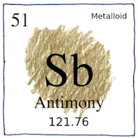 Illustration of Antimony