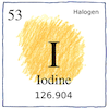 Iodine I 53