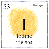 Illustration of Iodine