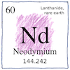 Neodymium Nd 60