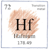 Illustration of Hafnium