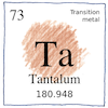 Tantalum Ta 73