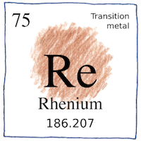 Illustration of Rhenium