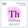 Thorium Th 90