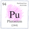 Plutonium Pu 94