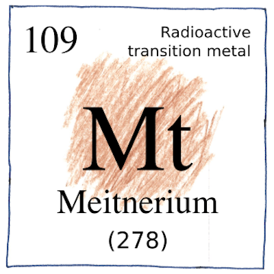 Meitnerium Mt 109