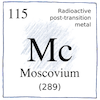 Moscovium Mc 115