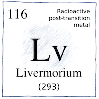 Illustration of Livermorium