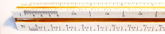 Three-sided ruler