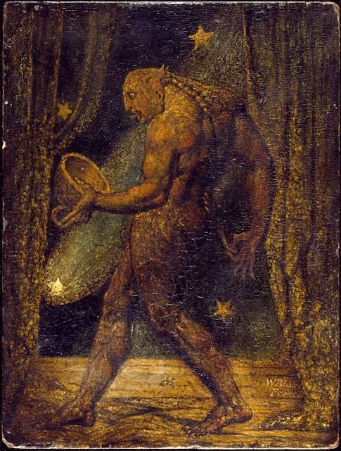 'The Ghost of a Flea' c.1819-20 by William Blake. Photo by Tate Britain.